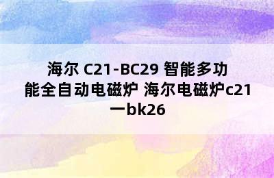 Haier/海尔 C21-BC29 智能多功能全自动电磁炉 海尔电磁炉c21一bk26